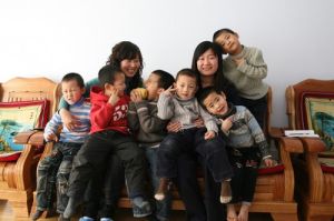 安康媽媽和孩子們