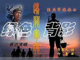 綠色背影 綠色背影