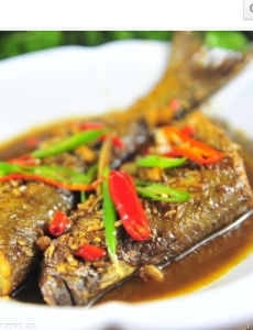 紅燒鱸魚 紅燒鱸魚