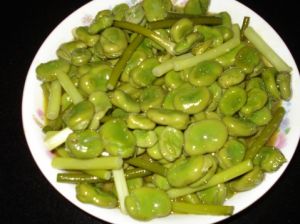 蒜苗蠶豆 蒜苗蠶豆