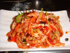 涼拌松蝦 涼拌松蝦