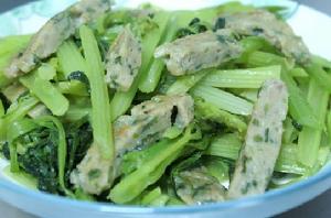 香芹炒鯪魚肉餅 香芹炒鯪魚肉餅