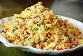 豆渣炒雞蛋 豆渣炒雞蛋