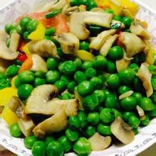 鮮菇炒豌豆 鮮菇炒豌豆