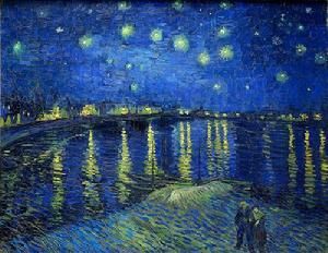 羅納河上的星夜 羅納河上的星夜