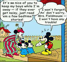 阿米麗婭，莫蒂和弗爾迪的漫畫首秀