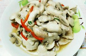 魚乾小炒肉片 魚乾小炒肉片