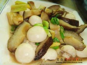 蔥燒海參燴口蘑