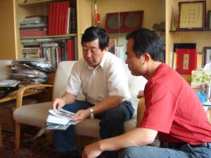 2006年劉大為主席指點作品