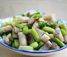 蘆筍魚球 蘆筍魚球