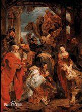 皇家美術博物館收藏的《博士來拜》