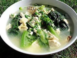 芥菜豆腐魚湯 芥菜豆腐魚湯