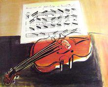 杜飛作品《紅色的小提琴》