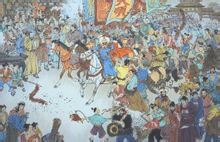 李自成於1644年進入北京