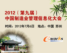 中國製造業管理信息化大會 中國製造業管理信息化大會