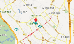 深圳地圖，勁力城市明珠地理位置