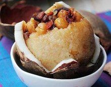 紅棗椰子雞肉糯米飯 紅棗椰子雞肉糯米飯