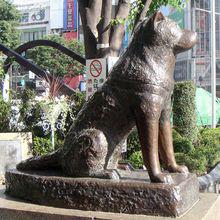澀谷車站前八公銅像