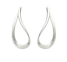 S925純銀耳墜 鍍白金耳環