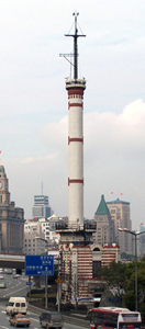 上海外灘氣象信號台