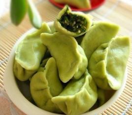 茼蒿水餃 茼蒿水餃