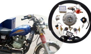 油氣兩用三輪機車系統