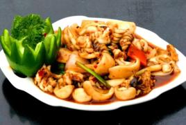 油爆墨魚條 油爆墨魚條