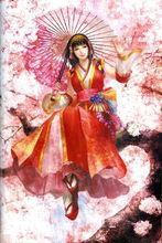 燦爛如櫻花的女子