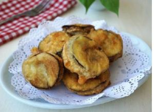 香炸茄盒 香炸茄盒