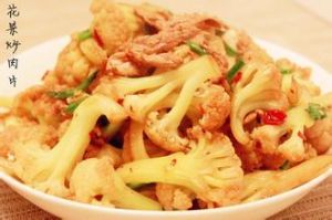 花椰菜炒肉 花椰菜炒肉