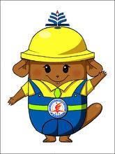 華北科技學院學生會卡通形象——安安