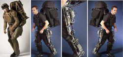 美軍實用的外骨骼助力機器人