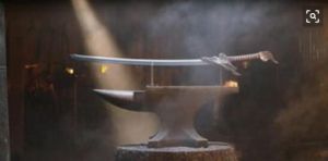 打造的遊戲人物刀