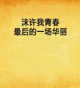 沫許我青春最後的一場華麗 沫許我青春最後的一場華麗