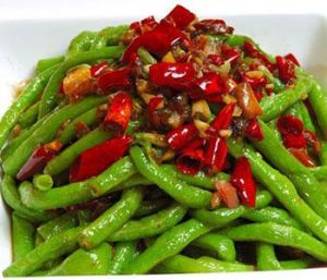 長豆角炒五花肉 長豆角炒五花肉