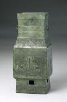 商獸面紋方壺 商獸面紋方壺