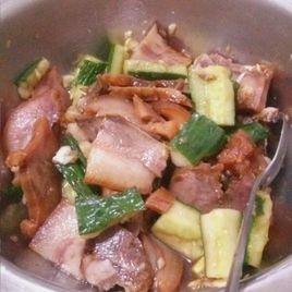 黃瓜涼拌豬頭肉 黃瓜涼拌豬頭肉