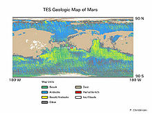 圖中淺褐色即為沙子分布，可見與亮區之間的關係。