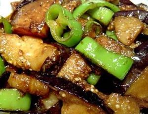 尖椒燒茄子 尖椒燒茄子
