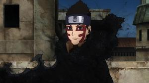 查克拉控制的砂鐵斗篷