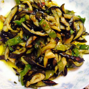 滬菜尖椒炒茄子 滬菜尖椒炒茄子