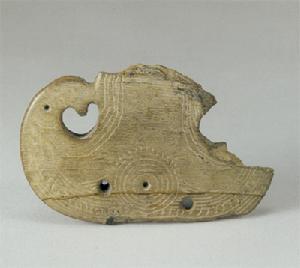 太陽紋象牙碟形器
