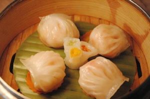 蟹肉魚翅灌湯餃 蟹肉魚翅灌湯餃