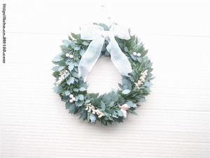 聖誕節門上的圈圈