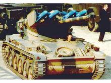 改裝SS-11反坦克飛彈的AMX-13輕型坦克