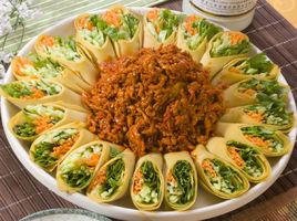 百花扇盒 百花扇盒