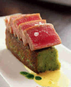 煎鮪魚西藍花餅 煎鮪魚西藍花餅