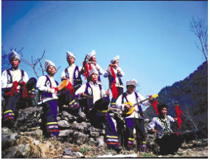 仡佬族八音樂器