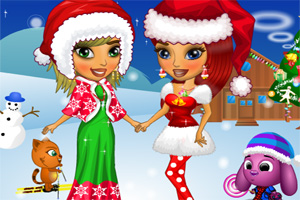 米娜和麗薩過聖誕 米娜和麗薩過聖誕