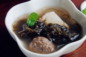 千層餅絲海味原子湯 千層餅絲海味原子湯